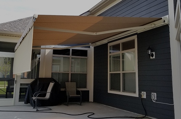 Patio And Retractable Awnings Capital City Awning - Patio Awning Installation Columbus Ohio